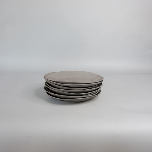 68-piece porcelain dinnerware set for 6 people, mint