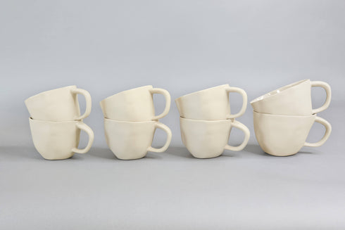 68-piece porcelain dinnerware set for 6 people, mint