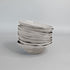 68-piece porcelain dinnerware set for 6 people, mint