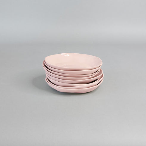 68-piece porcelain dinnerware set for 6 people, mint