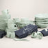 68-piece porcelain dinnerware set for 6 people, mint
