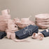 68-piece porcelain dinnerware set for 6 people, mint